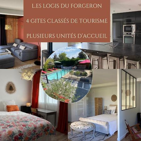 Les Logis Du Forgeron, Gites De Groupe Entre Loire & Vignes Saint-Jean-des-Mauvrets Dış mekan fotoğraf